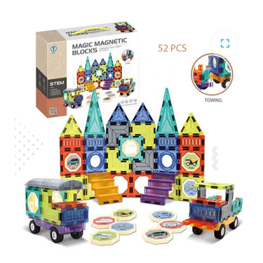 MAGIC MAGNETIC BLOCKS - 52 PCS